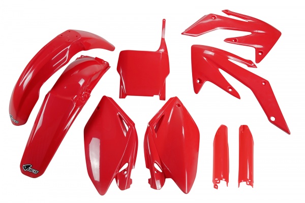 Full Plastic Kit red for Honda CRF 250 R (2004-05)